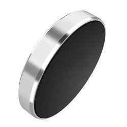 Universal Magnetic Cell Phone Stick Anywhere Holder (Silver)